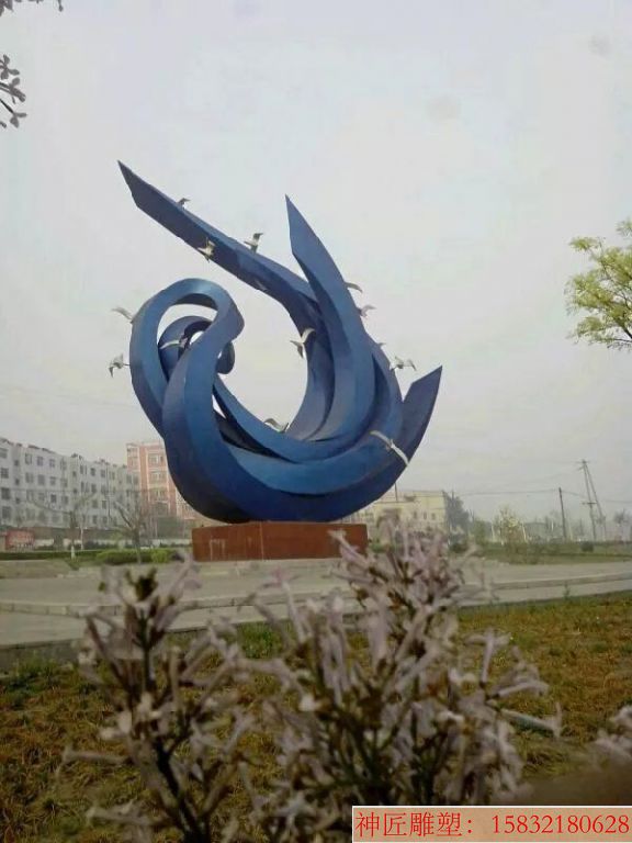 广场不锈钢雕塑 广场不锈钢雕塑